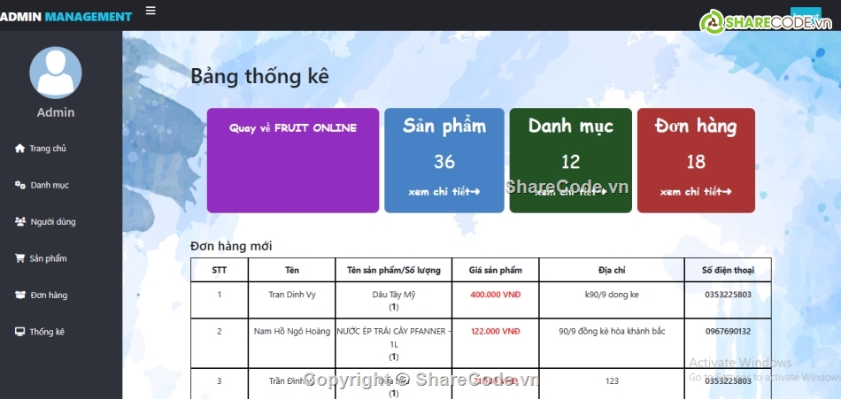 Share full code web shop,web bán hàng sử dụng wordpress,đồ án php,web php,share,đồ án tốt nghiệp